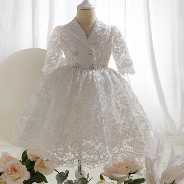 Elegant Girl's One-year-old Baby Princess Dress