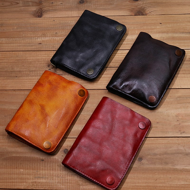 Retro Handmade Leather Wallet