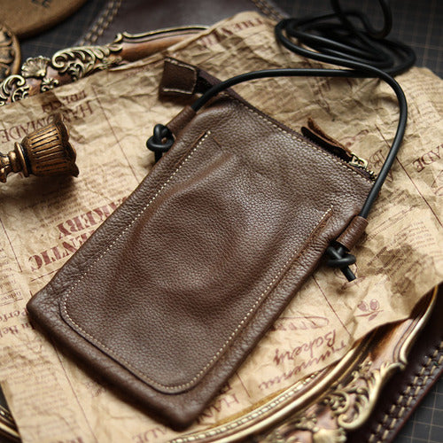Cowhide Shoulder Messenger Bag