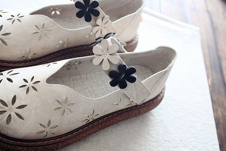 Summer Hollow Petals Sandal Shoes