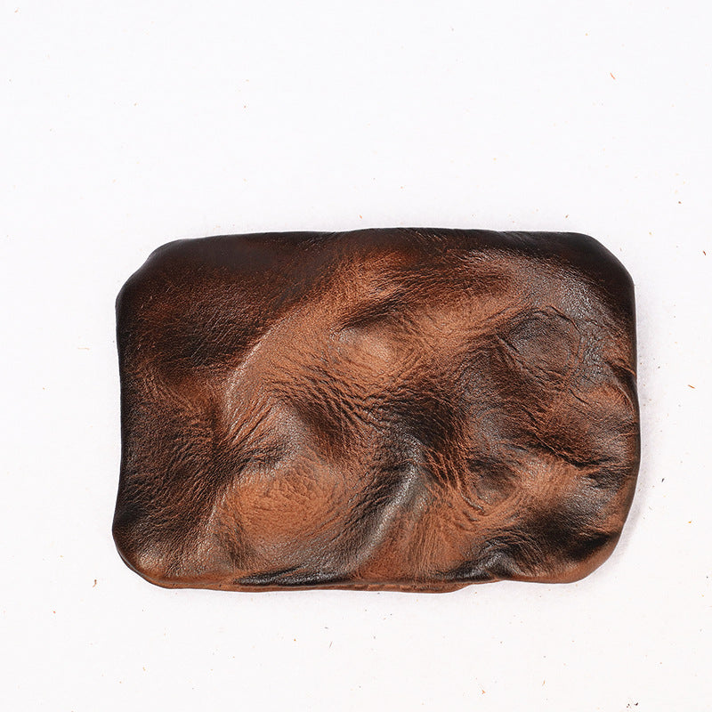 Vintage Leather Small Coin Wallet