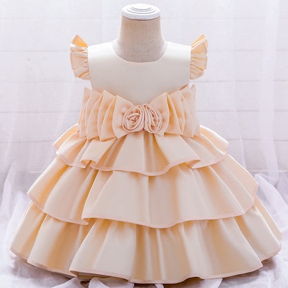 Girls Cake Princess Dress