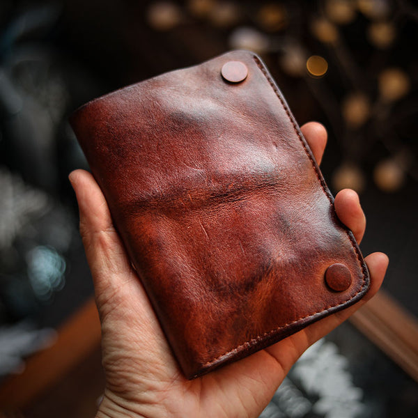 Retro Leather Multiple Card Slots Wallet