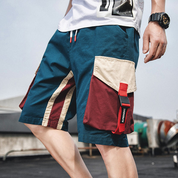 Large Pockets Loose Cargo Shorts