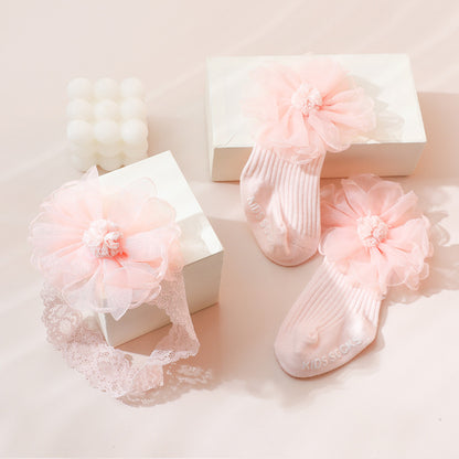 Baby Princess Hairband and Socks