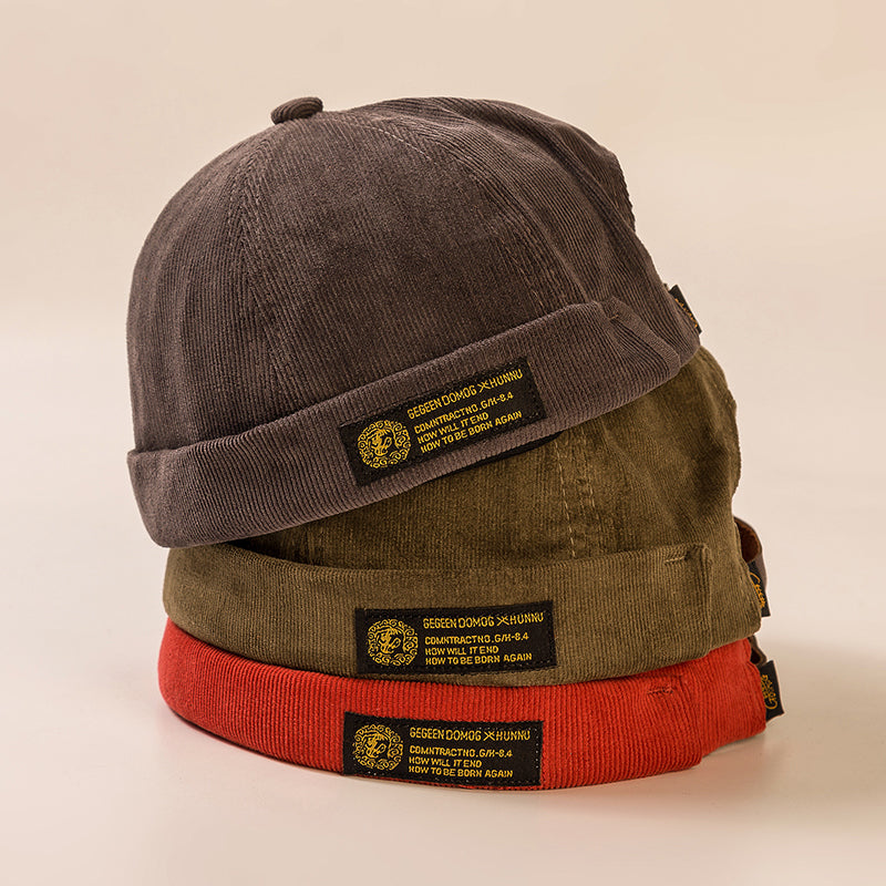 Corduroy Hip Hop Hat