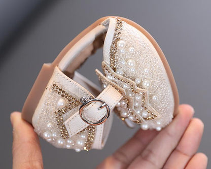 Girl's Sequin Beads Princess Shoes