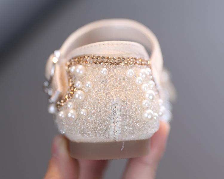 Girl's Sequin Beads Princess Shoes