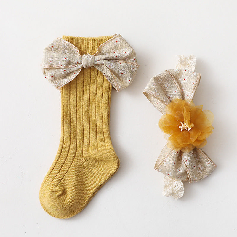 Baby Cute Headband and Socks