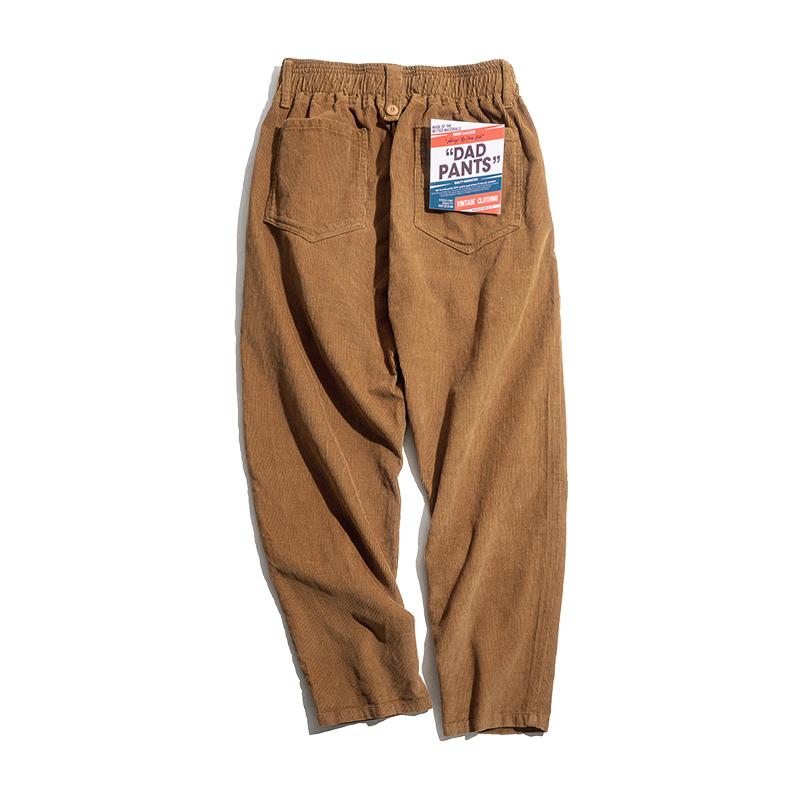 Retro  Corduroy Pants