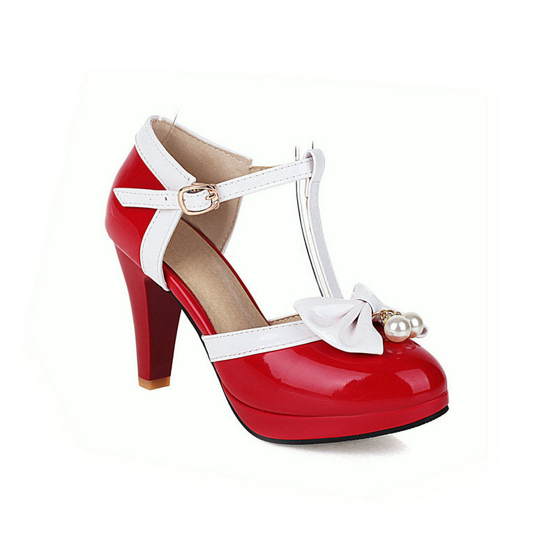 Sweet Chunky Heel Sandals