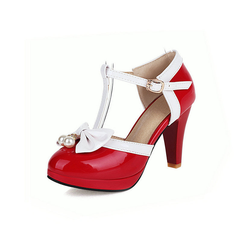 Sweet Chunky Heel Sandals
