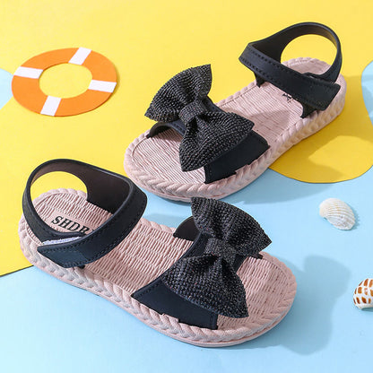 Cute Summer Bow Baby Girl Sandals