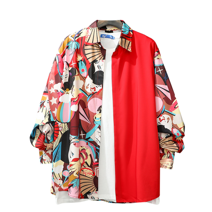 Japanese Ukiyo-e Singer Shirt