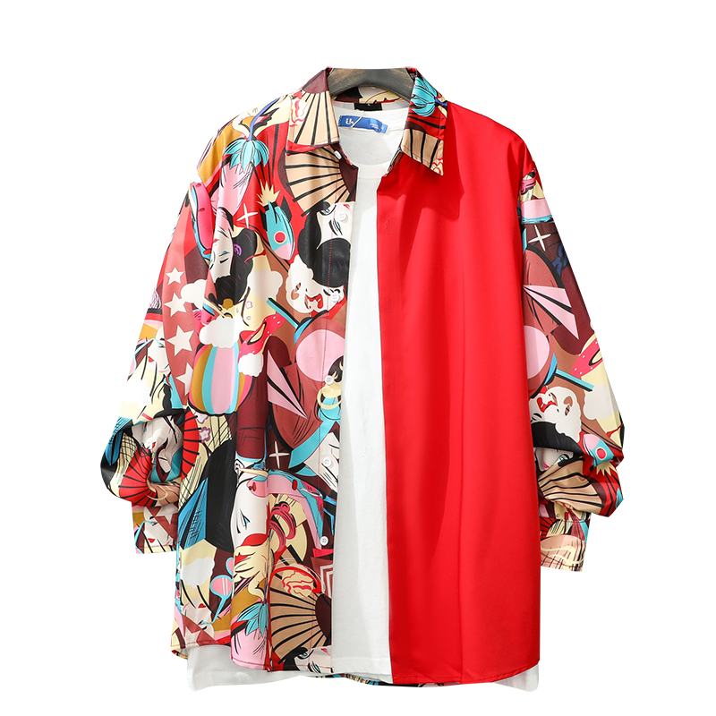 Japanese Ukiyo-e Singer Shirt
