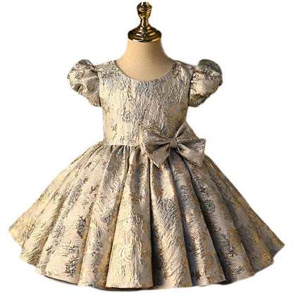 Vintage Elegant Fluffy Birthday Princess Dress
