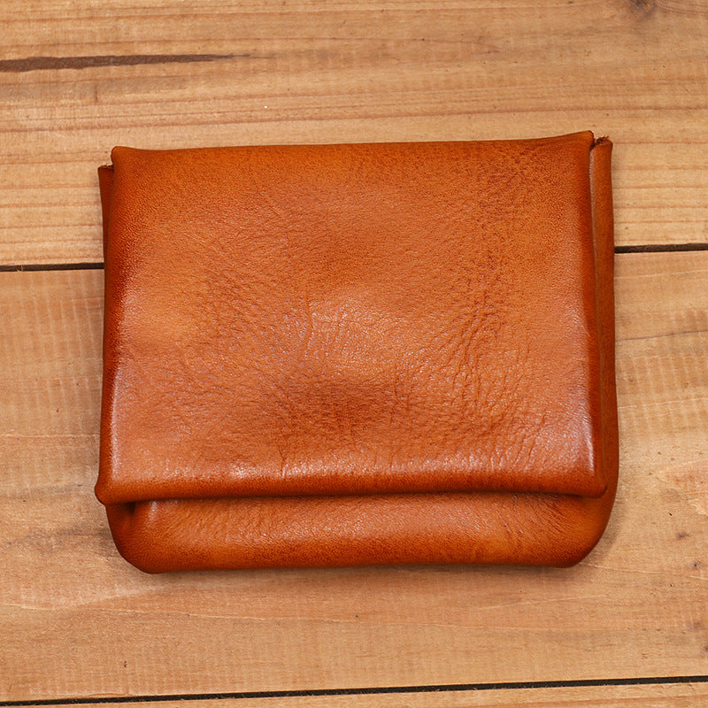 Retro Handmade Short Wallet Coin Purse
