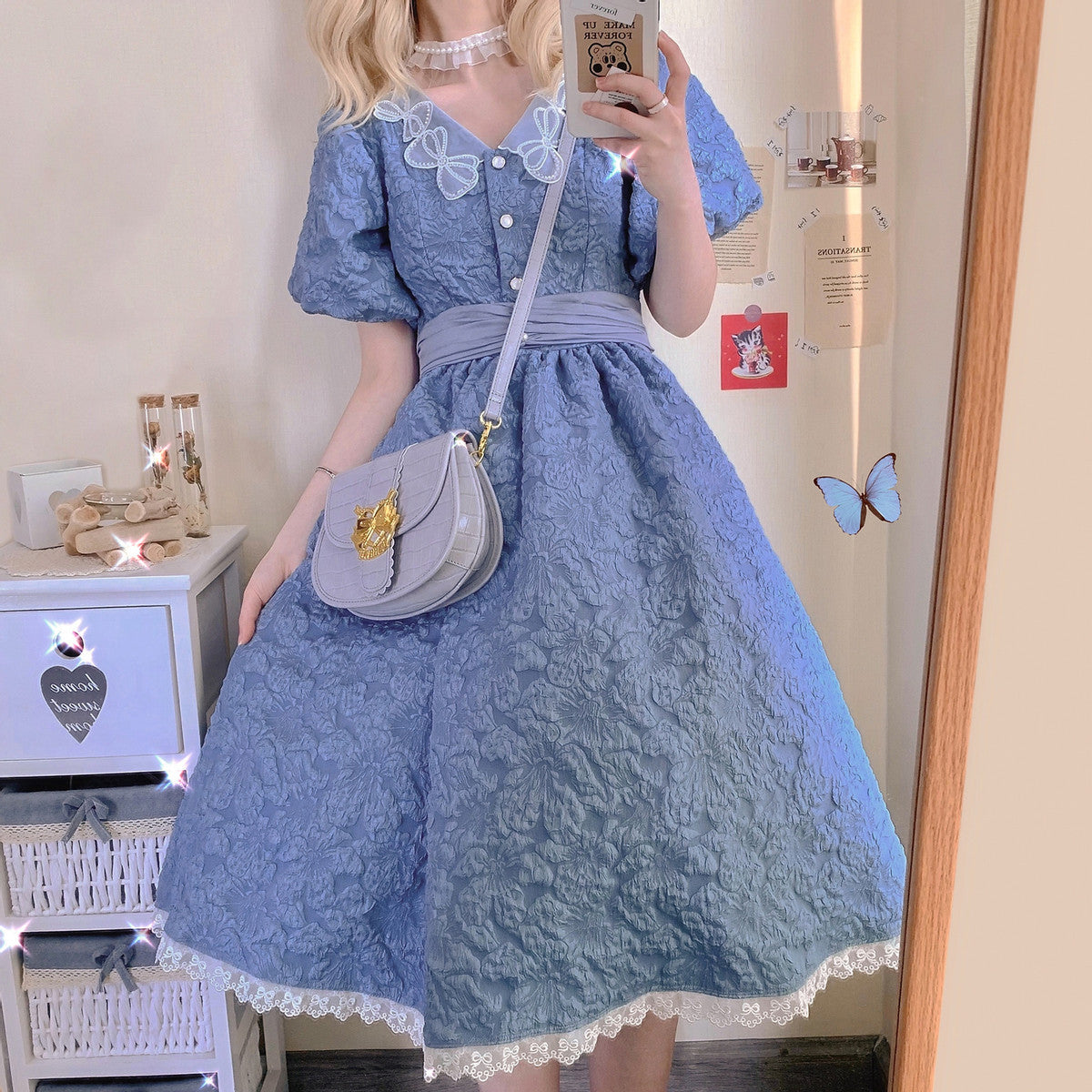 Puff Sleeve Dress