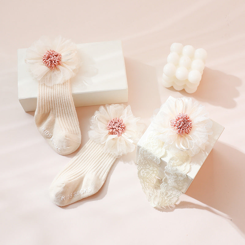 Baby Princess Hairband and Socks