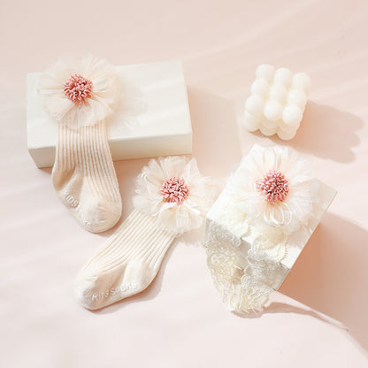Baby Princess Hairband and Socks