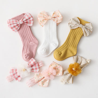 Baby Cute Headband and Socks