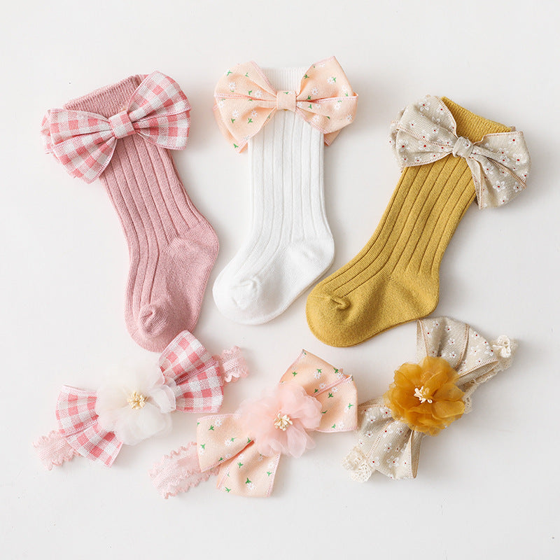 Baby Cute Headband and Socks