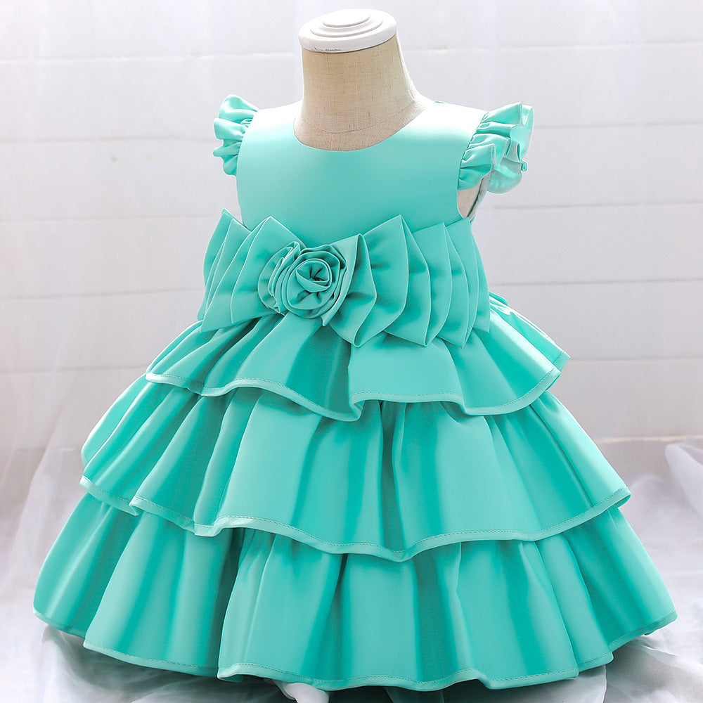 Girls Cake Princess Dress