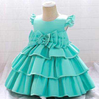 Girls Cake Princess Dress