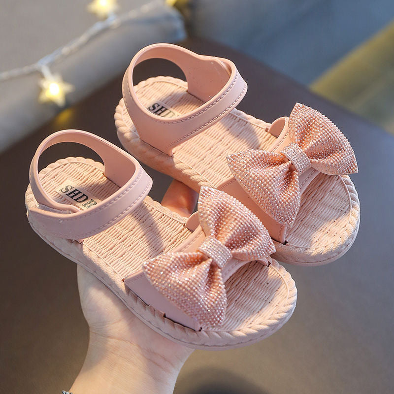 Cute Summer Bow Baby Girl Sandals