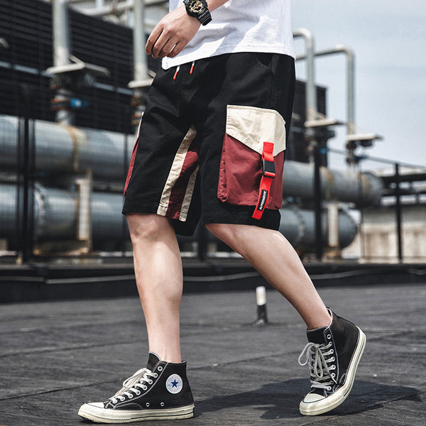Large Pockets Loose Cargo Shorts