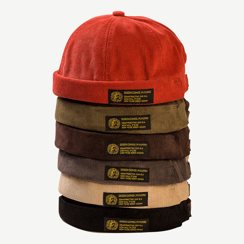 Corduroy Hip Hop Hat