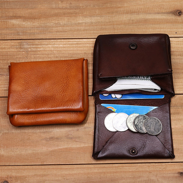 Retro Handmade Short Wallet Coin Purse