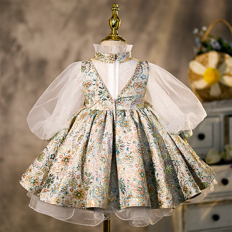 Flower Puffy Princess Dress