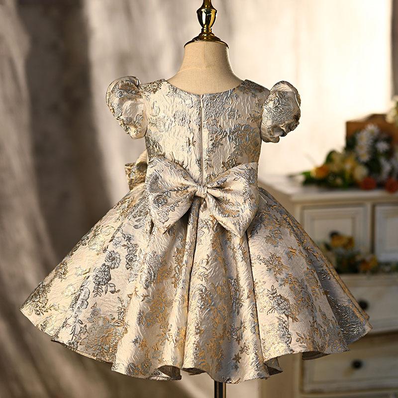 Vintage Elegant Fluffy Birthday Princess Dress