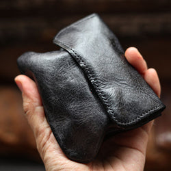 Leather Buckle Vintage Small Coin Purse