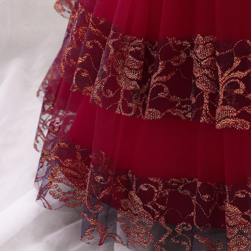 Baby Girls Summer Cute Fluffy  Lace Dress