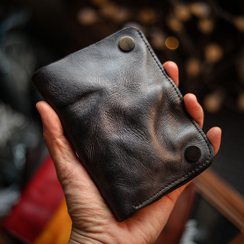 Retro Leather Multiple Card Slots Wallet