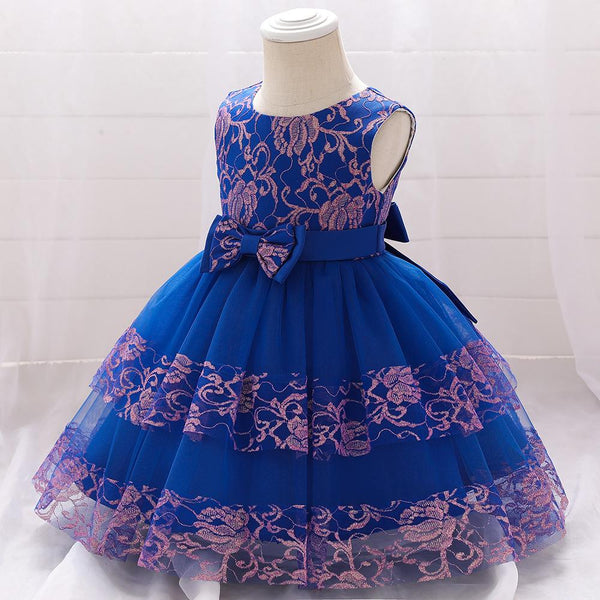 Baby Girls Summer Cute Fluffy  Lace Dress