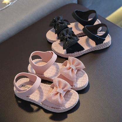 Cute Summer Bow Baby Girl Sandals