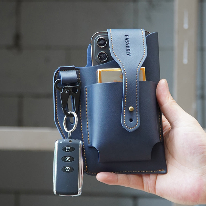 Multifunction Vertical Double Pocket Waist Bag