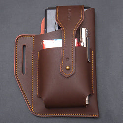 Multifunction Vertical Double Pocket Waist Bag