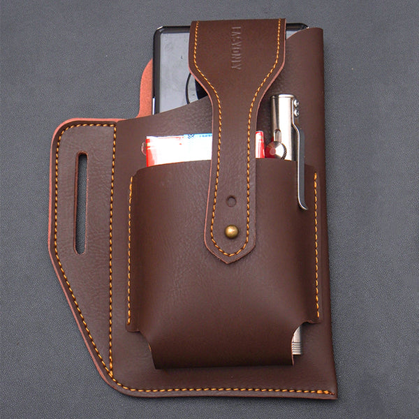 Multifunction Vertical Double Pocket Waist Bag