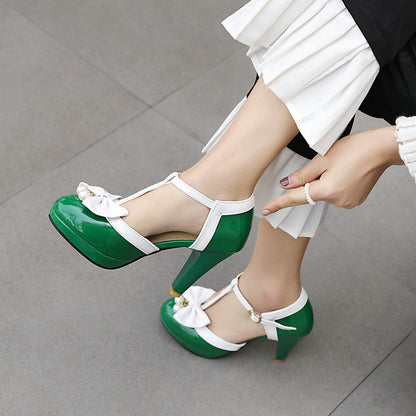 Sweet Chunky Heel Sandals