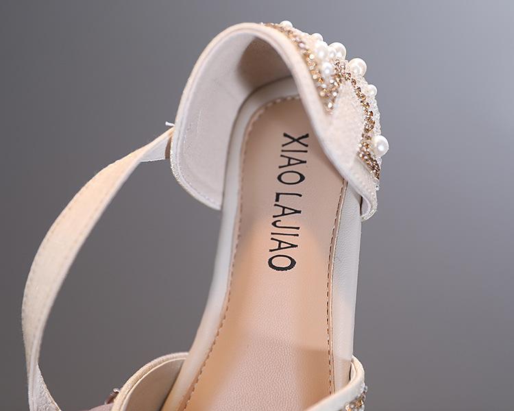 Girl's Sequin Beads Princess Shoes
