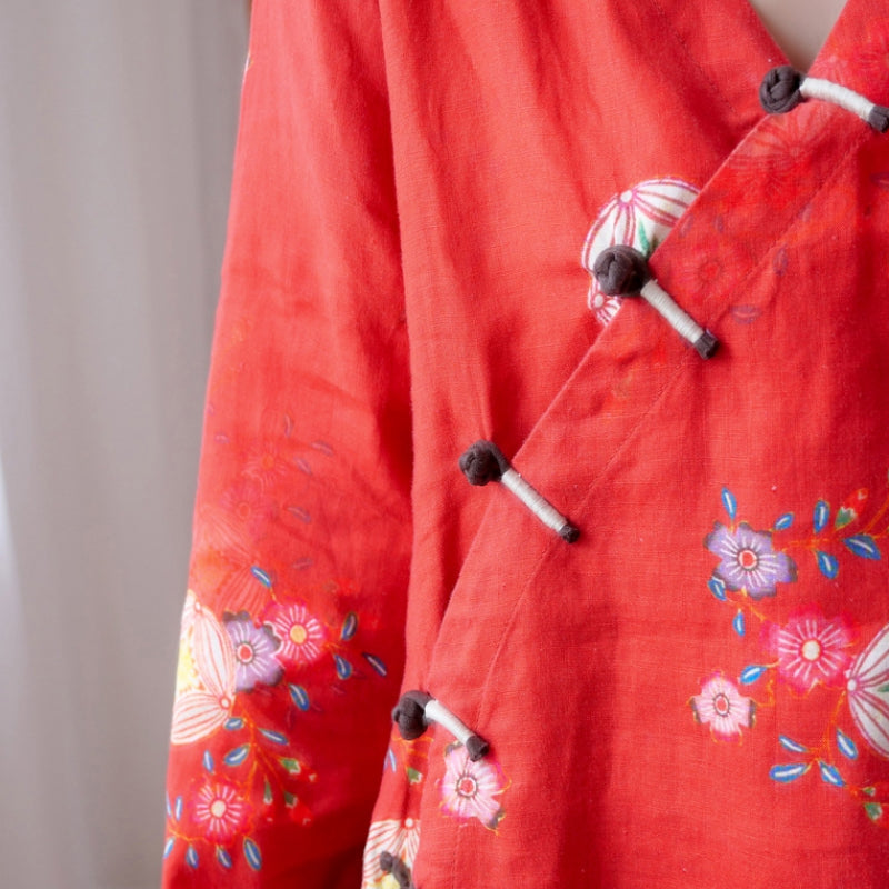 Floral Printed Soft  Blouses
