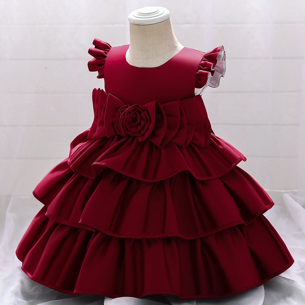 Girls Cake Princess Dress