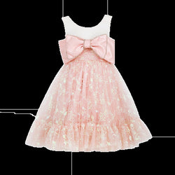 Cute Sweet Organza Bow Dress