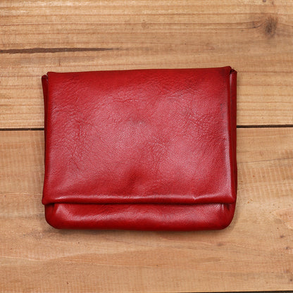 Retro Handmade Short Wallet Coin Purse