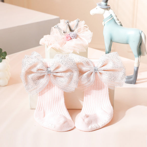 Baby Princess Hairband and Socks