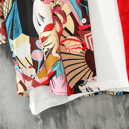 Japanese Ukiyo-e Singer Shirt